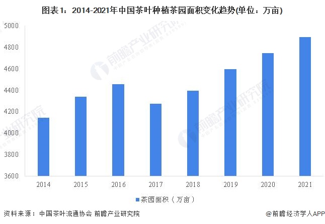 2022年中国茶叶行业市场供给现状分析 