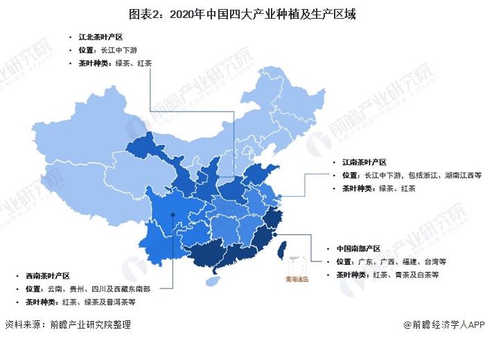 开云体育 开云官网2021年中国茶叶种植情况与发展现状分析 绿茶稳踞中国茶叶市场主导地位【组图】(图2)